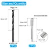 sourcing map Tap and Drill Bit Set, 2pcs 5/16-36 UNS