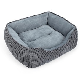 MIXJOY Dog Bed for Large Medium Small Dogs, Rectangle Washable Sleeping Ortho...
