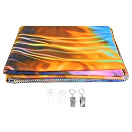 Blacklight Tapestry Soft Exquisite Colorfast Lion Tapestry UV Reactive Tapestry for Bedroom Living Room GTYH 187 150x130cm/59.1x51.2in (W X H)