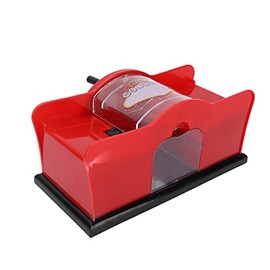 Barajador de Cartas Manual, Barajador de Cartas de Póquer de 1 a 2 Barajas para Juegos de Cartas de Club de Fiesta en Casa, Viajes de Camping,Herramienta de Barajado, Fácil de