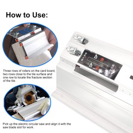 45 Degree Tile Chamfering Tool for Cutting Ceramic Stone, Tile Chamfering Tool Metal Corner Cutting Machine Device
