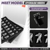 Miniature Storage Carrying Figure Case - 50 Slot Figurine Minature