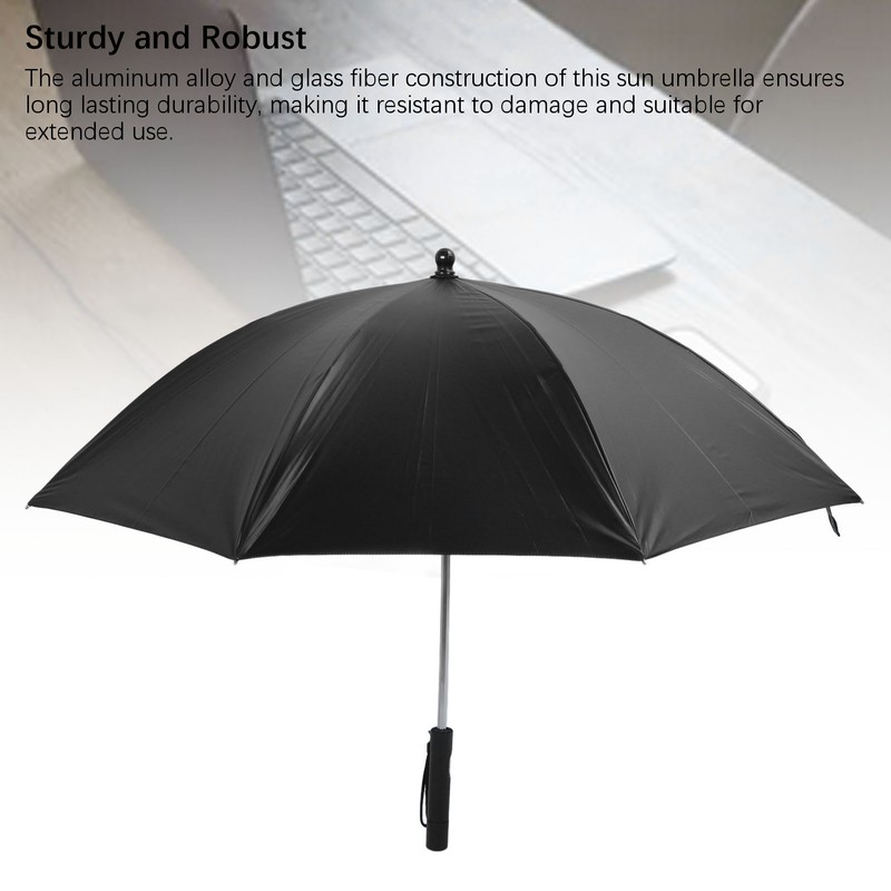 Sun Umbrella with Built In Fan 80cm 3000mAh UV Guard