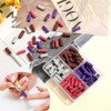 ITADAKU 120 Pcs 3mm Mini Sanding Bands for Nail Drill