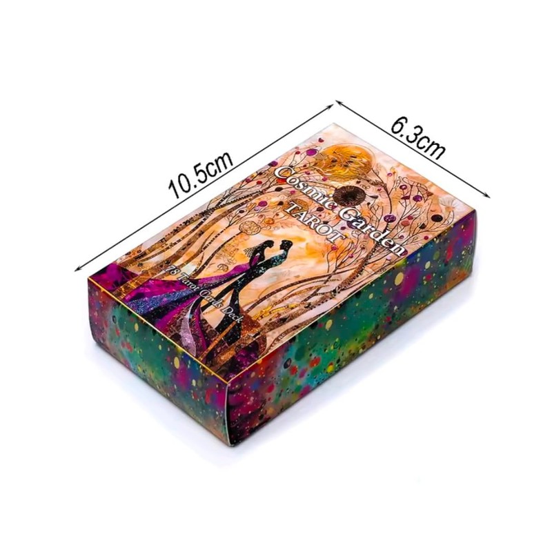 Cosmic Garden Tarot Cards, 78 Deck, 4.9 x 2.4 inches