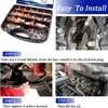 1160PCS Crush Washer Oil Drain Plug,18 Sizes Copper and Aluminum