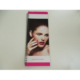 2 Column Appointment Book 100 page For Office/Nail Shop/ Hair Salon/Beauty Shop