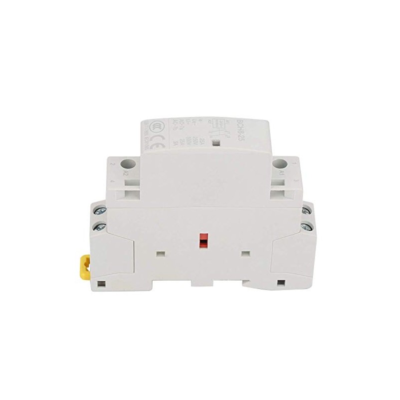 AC Contactor, 2P 25A 24V/60Hz DIN Rail Household AC Contactor