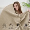 PHF 100% Cotton Waffle Blanket Double Size 150 x 200cm