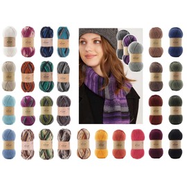 Alize Wooltime Knitting Yarn 100 g 75% Wool Oeko-Tex 100 Crochet Yarn Choice of Colours Colour: 423 Saffron Yellow