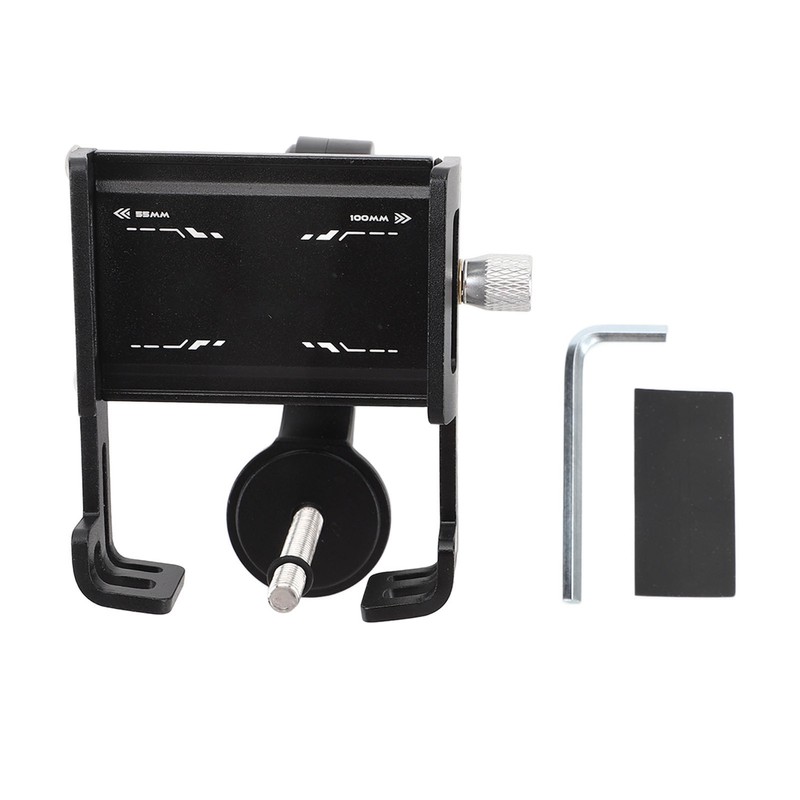 Bike Stem Phone Mount Holder Aluminum Alloy Adjustable Bicycle Phone