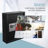 Adiroffice Key Holder Wall Mount - 40-keys Lock Box with