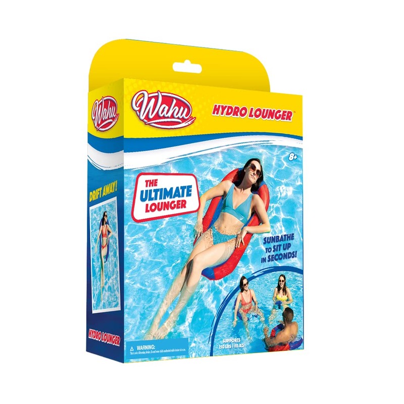 WAHU Hydro Lounger Versatile Pool Lounge Float for Sunbathing, Inflatable