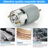 ChgImposs 2PCS 775 DC Motor 12-24V 12000RPM Large Torque Micro