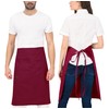 PALLTEX Gavroche Pre-Tie Long Cooking Apron Men Short Cooking Apron