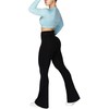 Sunzel Flare Leggings, Crossover Yoga Pants with Tummy Control, High-Waisted