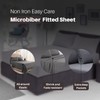 Extra Deep Fitted Sheet 40cm 16 Inch - Non Iron