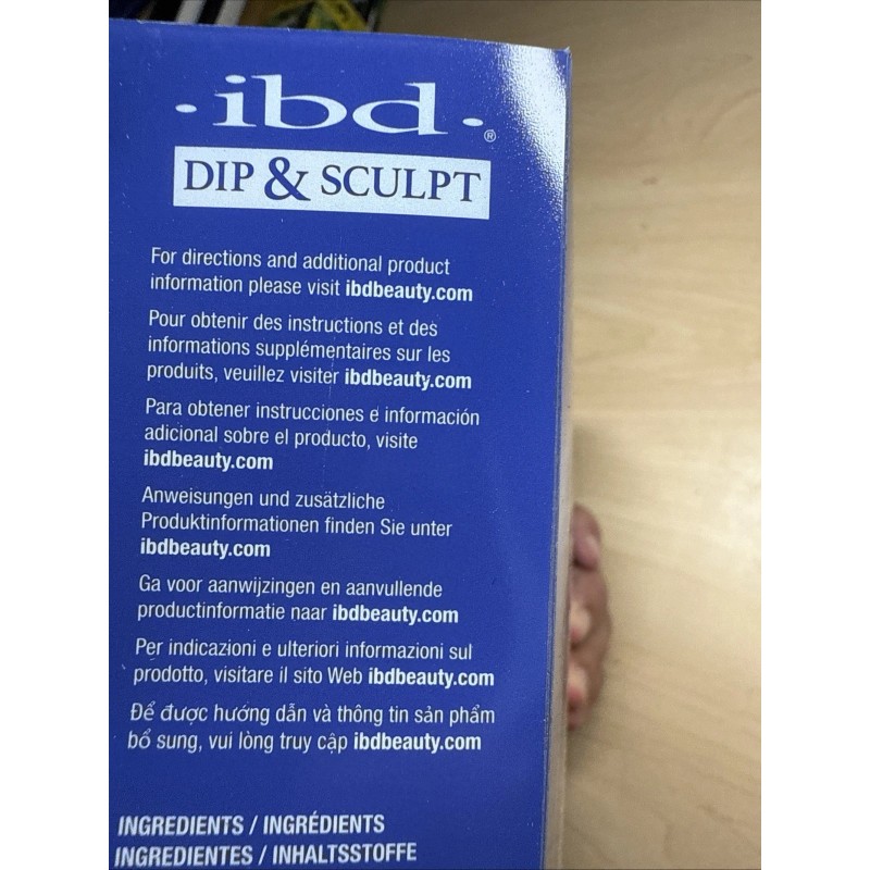 ibd Dip & Sculpt French Kit - 7pc Prep,base.acti