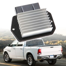 ATNVIDSG 68018105AA HVAC Blower Motor Resistor Compatible with RAM 1500 2013-2014 for 2500 3500 2013-2018,Front Auto Temp Control Blower Compatible with Jeep Wrangler Compass Patriot 2011-2017 4PINS