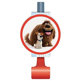 Secret Life of Pets Party Blowouts - 2.68" X 5.25", 8 Pcs