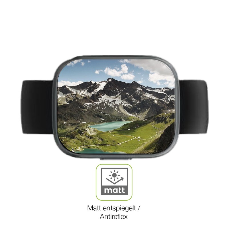 dipos FLEX 2x Schutzfolie matt passend für Poonur T80 1.95