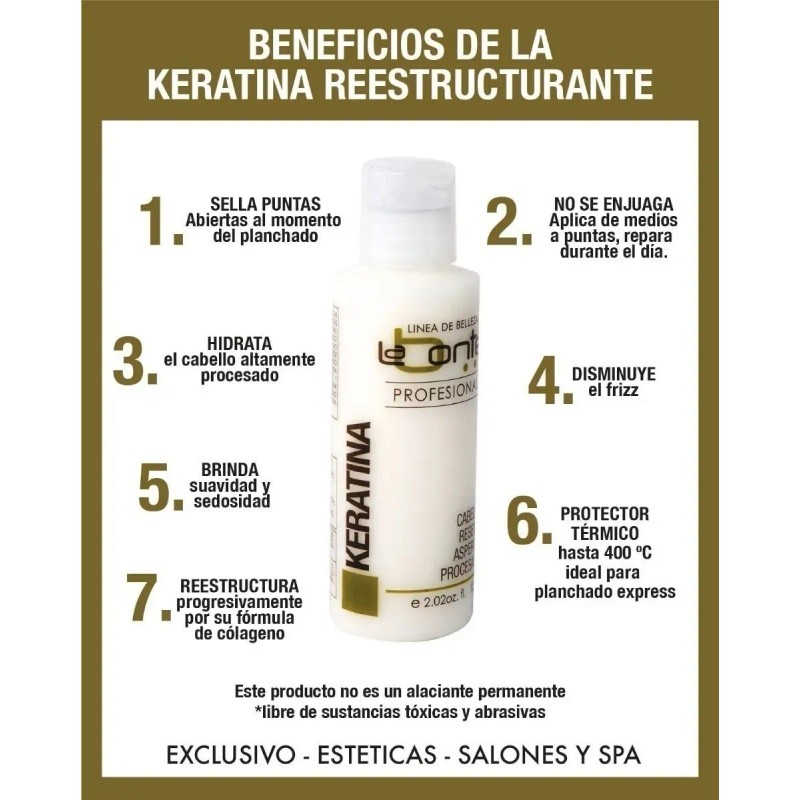 Kit Labonte Shampoo + Vitamina E + Keratina + Keratina