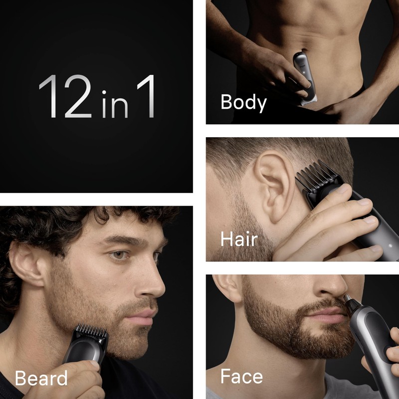 Braun All-in-One Series 7 Grooming Kit, 12in1, ProBlade & AutoSense,