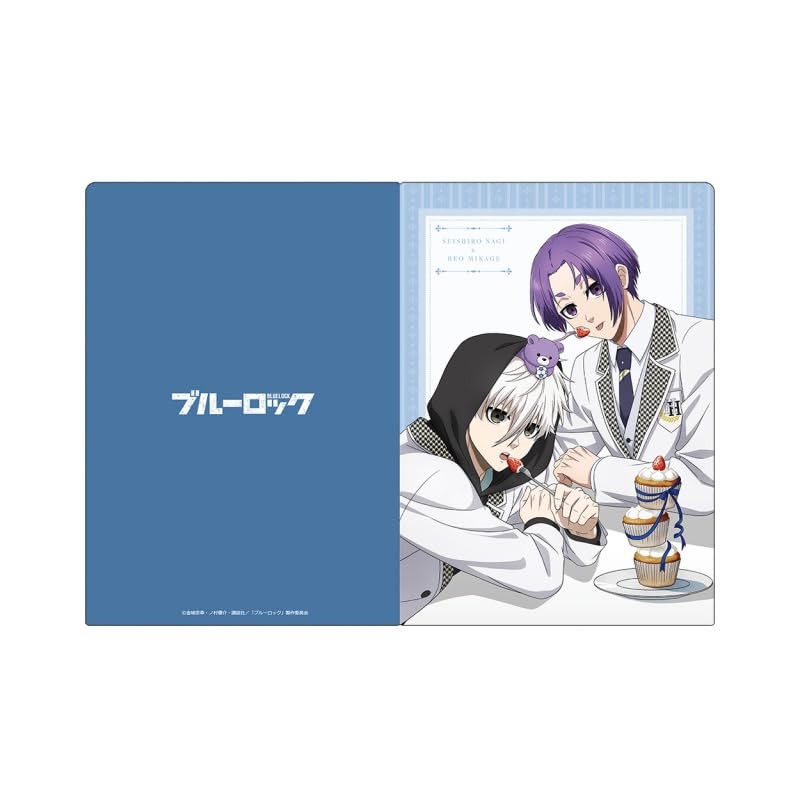 Blue Rock Anime Clear File Nagi & Reio
