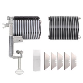 Leather Table Top Lace Cutter Iron Material Leathercraft Accessories Manual Feed Leather Desk Lace Cutter Tool For Fringe Braiding Strip Belts Lace