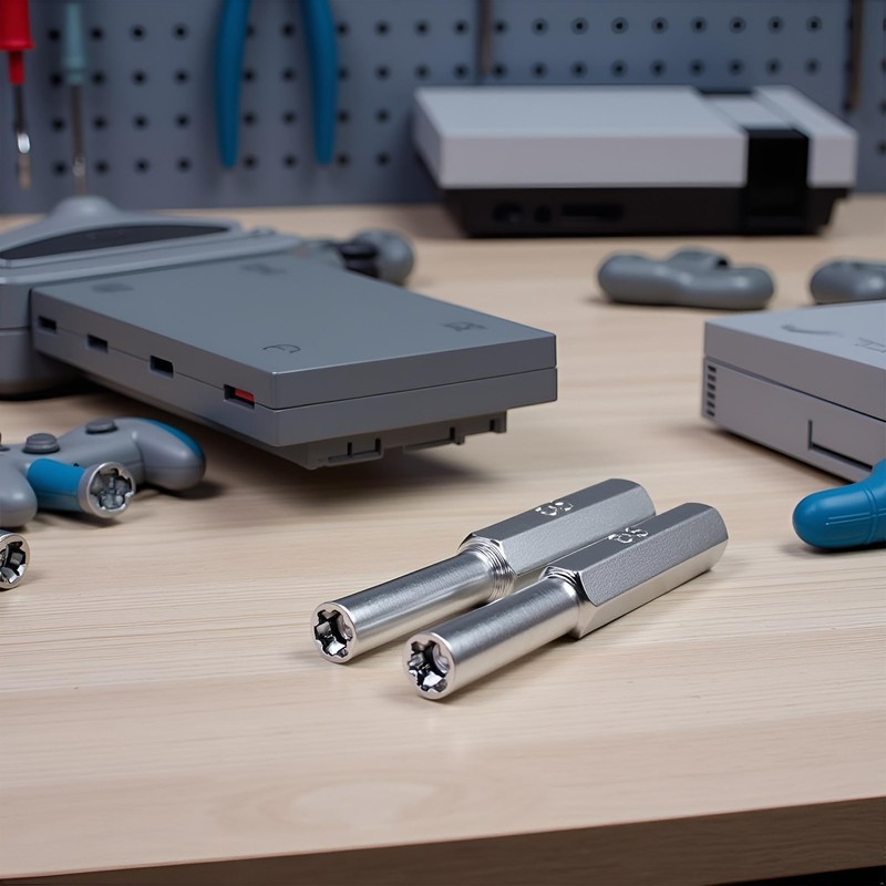 2Pcs Screwdrivers 4.5mm 3.8mm Gamebits Screwdriver Security Gamebits Kit For