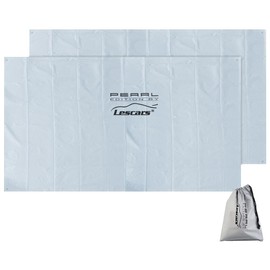 Lescars Set of 2 2 in 1 Universal Windscreen Covers Magnetic Fixing