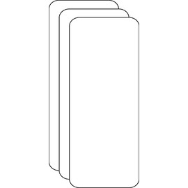 Blank White Bookmarks - 24 Pack for DIY, Create Your Own Bookmarks, Reading, Kids’ School Craft Projects, Teacher Tools and More