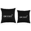 Home Security System Safety Cameras Alarm Protection Guard Throw Pillow