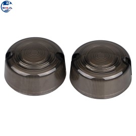Unbranded Smoke Turn Signals Light Lens Cover Fit For Harley Wide Glide FXDWG Softail FXST