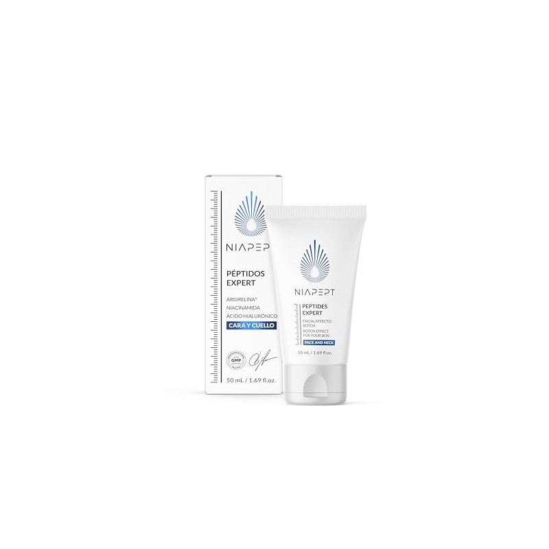 Crema Rostro Cuello Argirelina Niacinamida Ácido Hialurónico Ligera Hidratante Pack