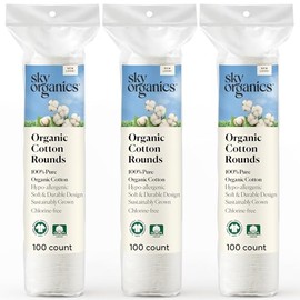 Limpieza facial perfecta con Sky Organics: un pack Pads Desmaquillantes Biodegradables de calidad premium ideales para un cuidado facial superior sin irritaciones. Su
