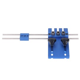 Doweling Jig Kit 3 in 1 Adjustable, Aluminum Alloy Wear Pocket Hole Jig Set for Precise Woodworking, Complete Accessories Included