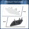 INFINAUTO Front Right Bumper Headlight Washer Nozzle Cover Cap No.1K8955110B