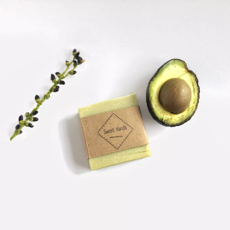 Sweet Hands Jabón Artesanal De Aguacate 4 Pz
