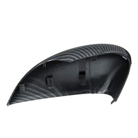 1 Pair Carbon Fiber Front Door Cover Caps Left Right Replacement for Fiesta MK7 2008-2017