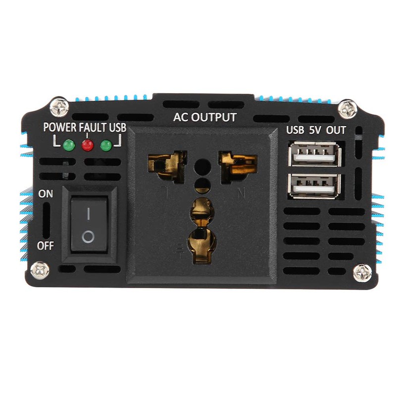 500W DC 12V to AC 220V-240V Peak 600W Car Converter