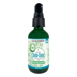 LilaLavanda Shoo*Shoo Repelente natural de mosquitos sin pesticidas, con aceite de Neem, aceite de eucalipto limón, citronela y cedro. Para bebe, niños y toda la familia (59 ml)