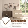 QUARKZMAN Set of 5 Wooden Clock Hands, Walnut Wood Clock