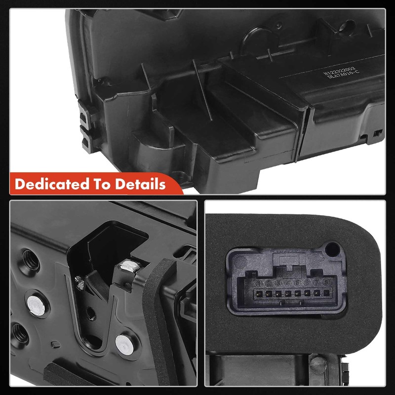 A-Premium Door Lock Latch Actuator Compatible with Volkswagen Vehicles -