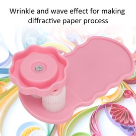 GLOGLOW Herramientas de Filigrana de Papel, Herramienta de Crimpadora de Papel, Ligera, Fácil de Usar, Más Conveniente, Ahorra Tiempo, Conjunto de Herramientas de Quilling