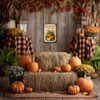 KIYOYO Happy Thanksgiving Rustic Wall Decor Metal Tin Sign with