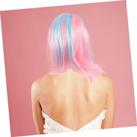 Beavorty Realistic Touch Cosplay Wig Hair Fake Wig Fake Hair and Head Wigs l for Occasions