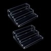 evron 2 Pack Pantry Organization and Storage Clear Plastics Spice