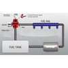 Keenso Regulador de Gasolina de 0 a 140 PSI,Universal Regulador