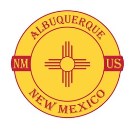 Generic Albuquerque New Mexico Sticker Decal A575 Vinyl Countries Cities Stickers Decal for Wall, Laptop, Truck, Car Bumper Sticker 3 Inches